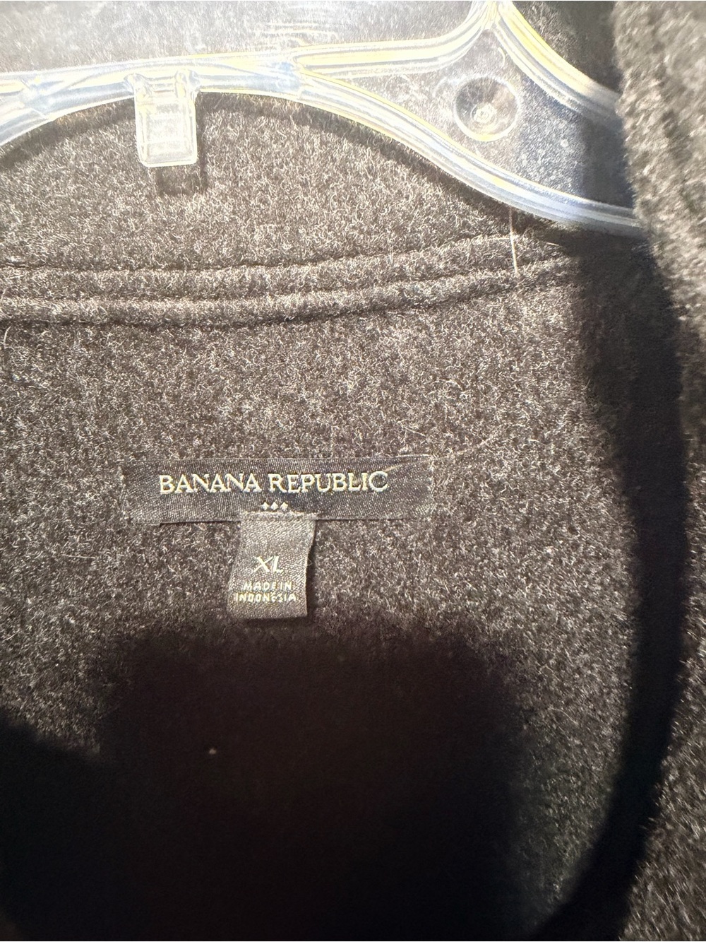 Banana Republic Charcoal Gray Women's Pea Coat - Picture 3 of 5
